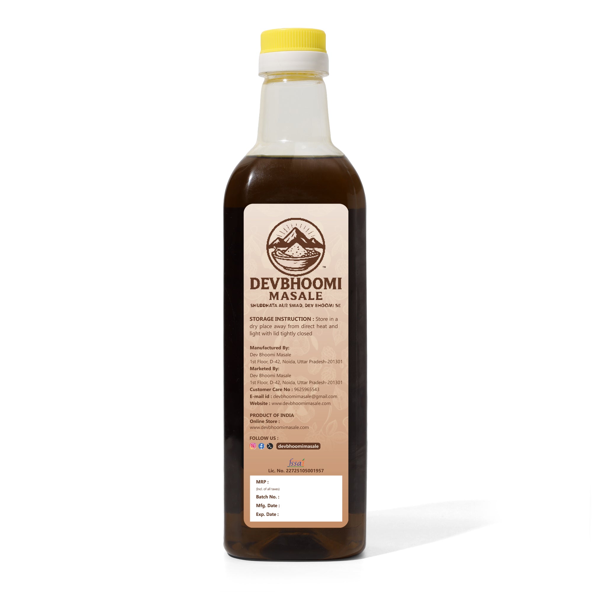 KACHI GHANI BLACK MUSTARD OIL-1L