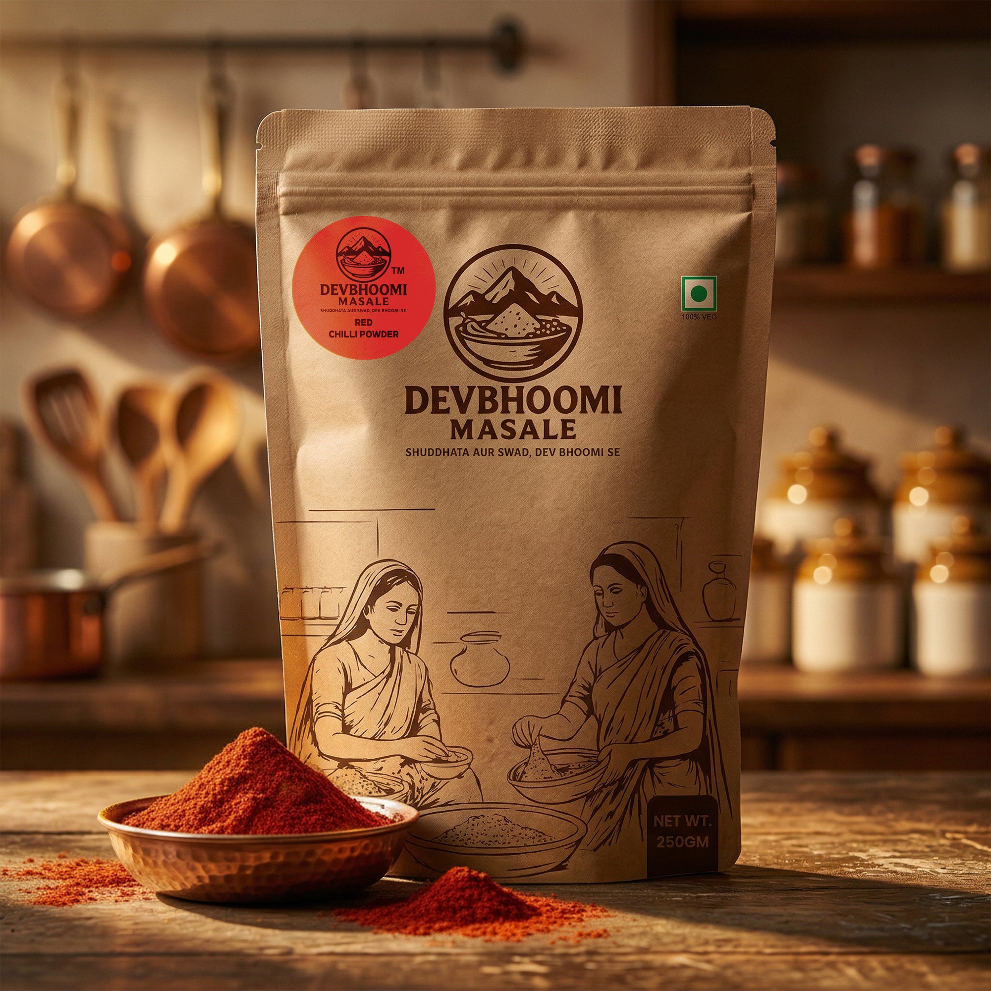 RED CHILLI POWDER-250 G