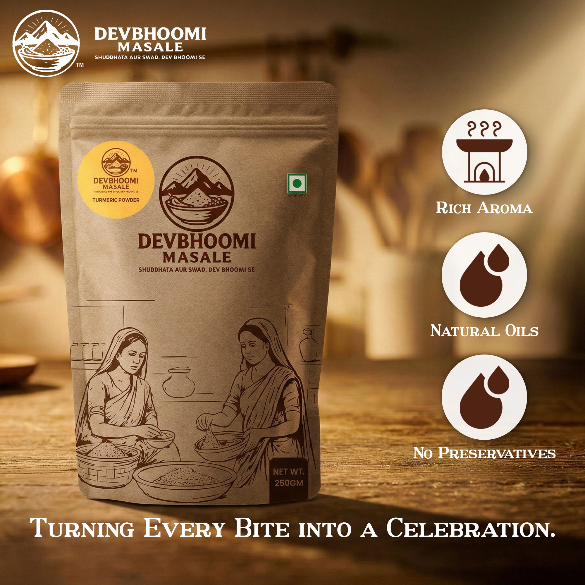 TURMERIC POWDER-250G