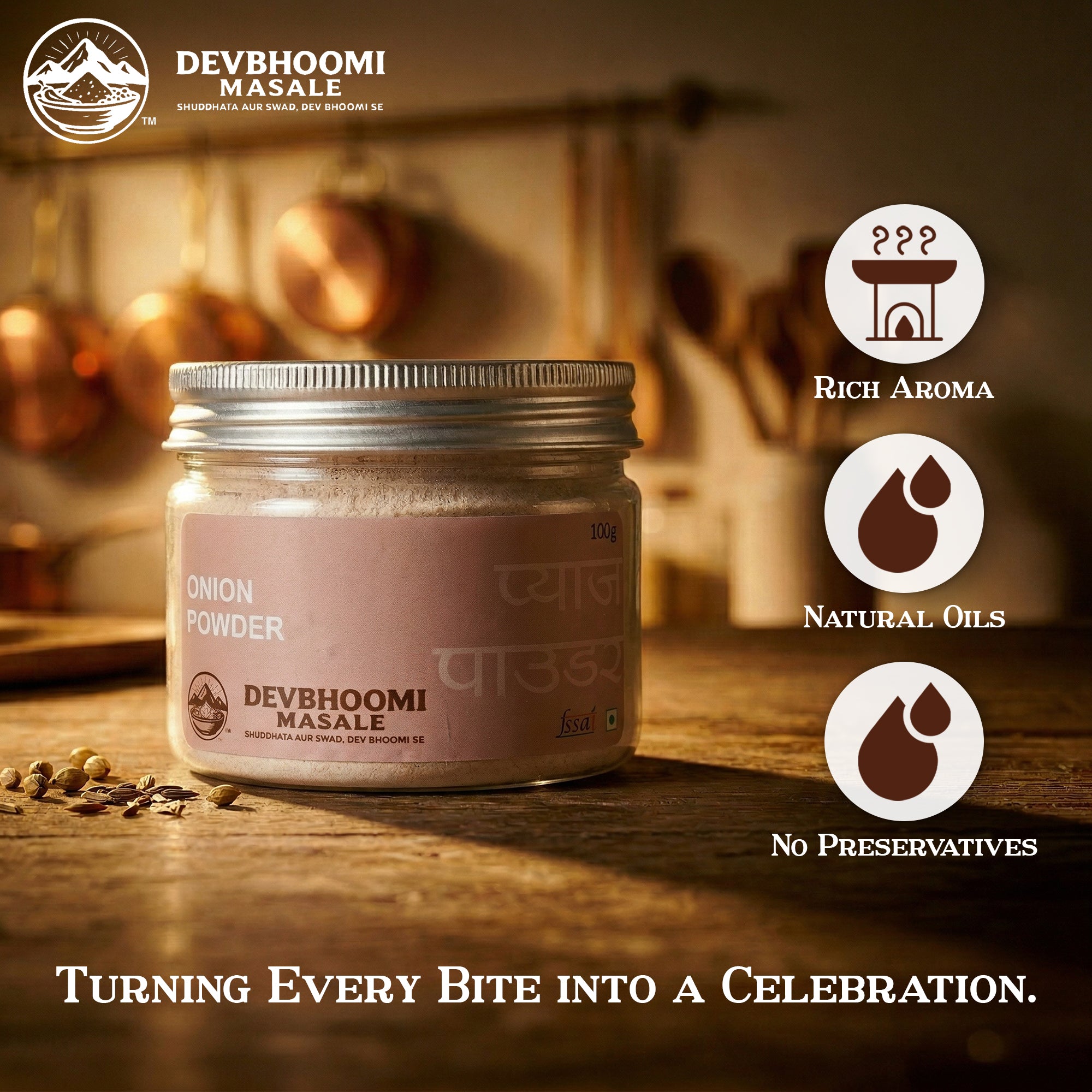ONION POWDER - 100gm