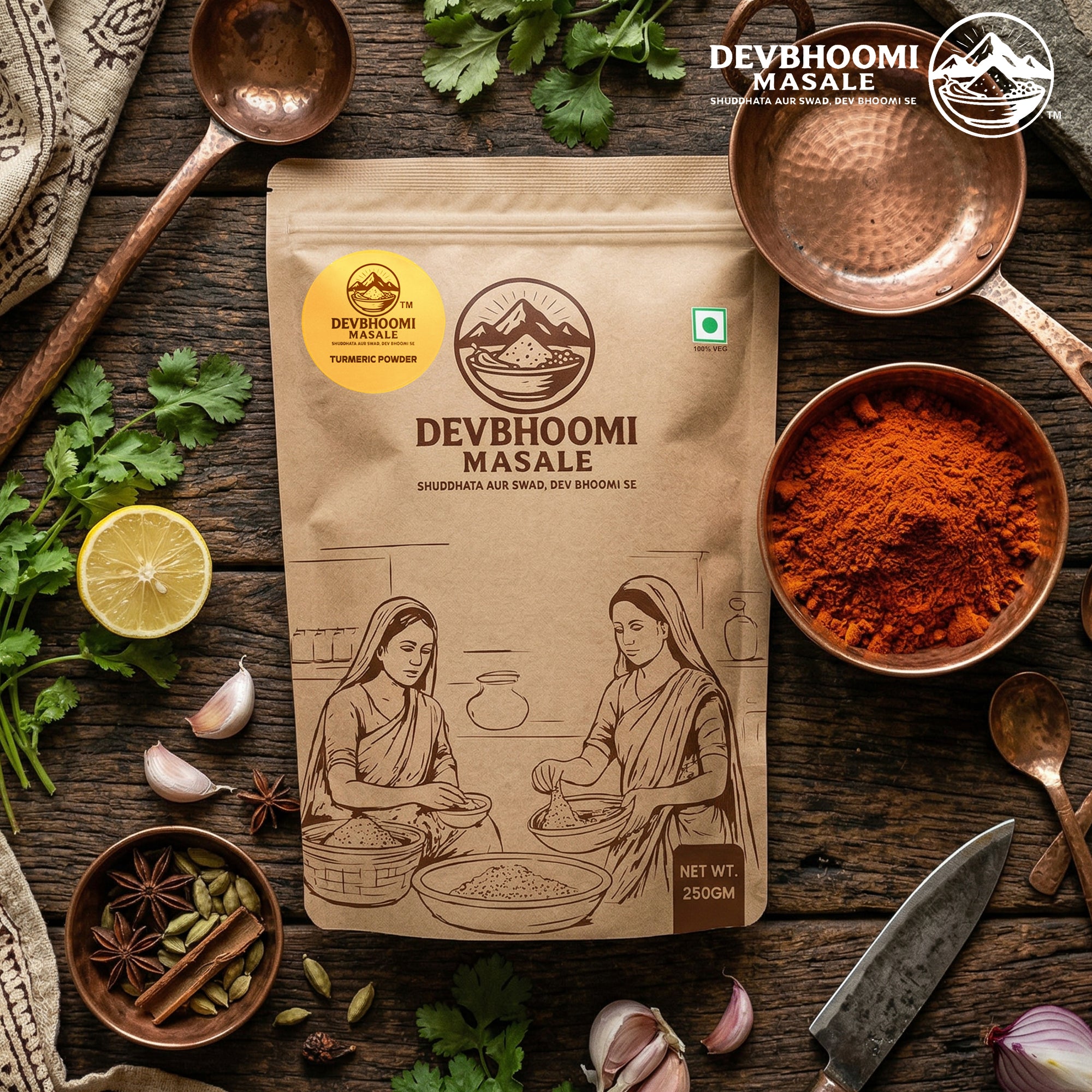 TURMERIC POWDER-250G